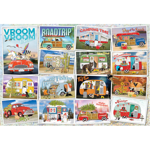 Cobble Hill - Vroom Vroom Puzzle 2000pc
