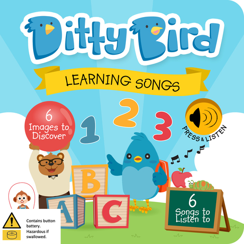 Ditty Bird - Learning Songs Board Book