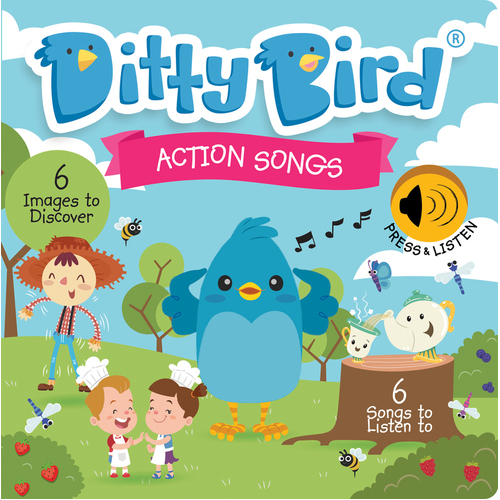 Ditty Bird - Action Songs Board Book