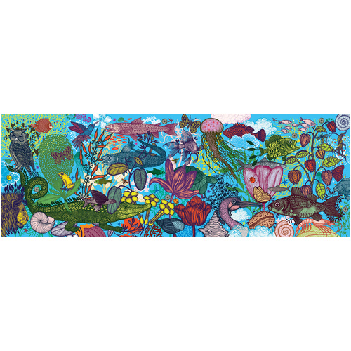 Djeco - Land and Sea Puzzle 1000pc