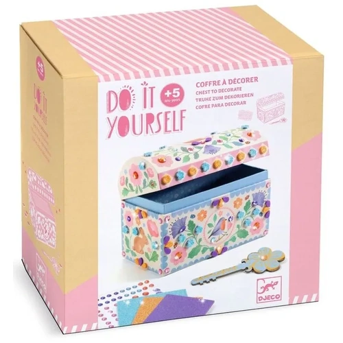 Djeco - Do It Yourself Precious Treasure Chest