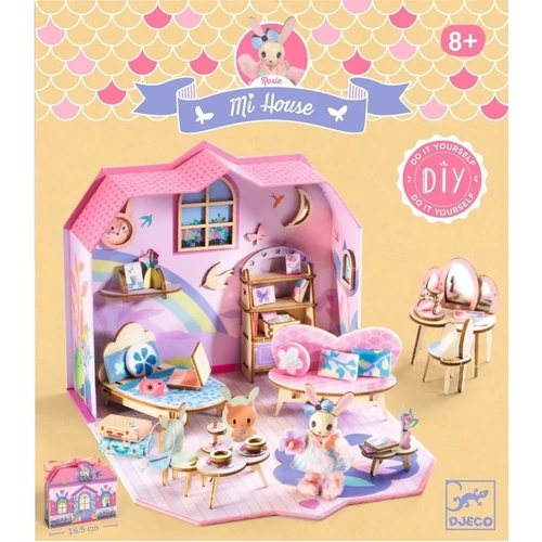 Djeco - Rosie Mi House Model-Making Minature Home Kit