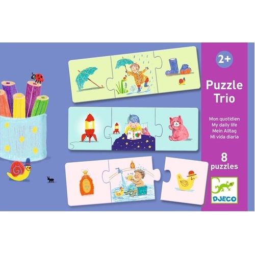Djeco - My Daily Life Trio Puzzle