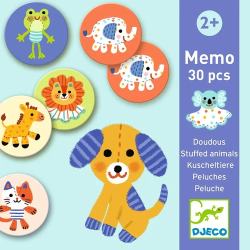 Djeco - Stuffed Animals Memory Game