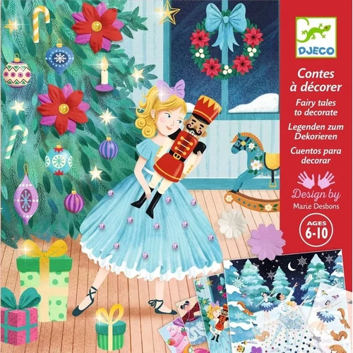 Djeco - Nutcracker Fairytales to Decorate Set