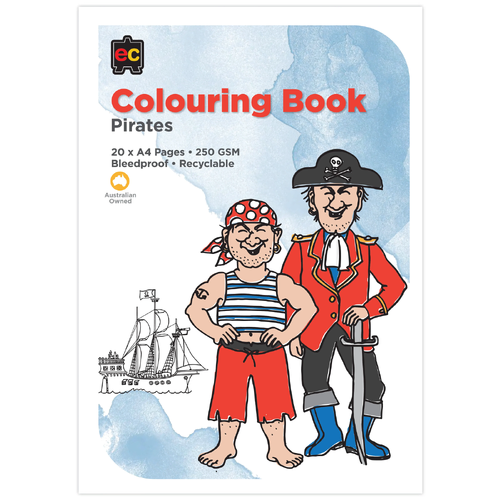 EC - Pirates Colouring Book