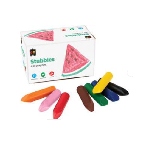 EC - Stubbies Crayons 40 pack