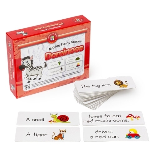 Learning Can Be Fun - Making Funny Stories Dominoes