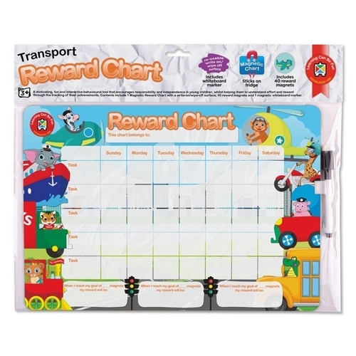 Learning Can Be Fun - Transport Magnetic Reward Chart