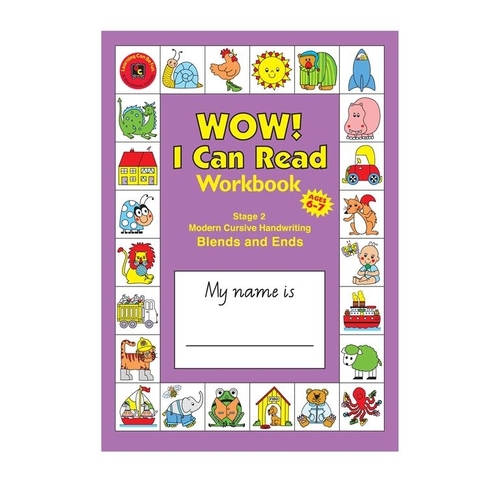 Learning Can Be Fun - Wow! I Can Read Workbook Stage 2 Modern Cursive