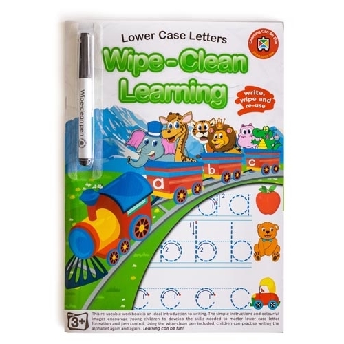 Learning Can Be Fun - Wipe-Clean Learning Lower Case Letters