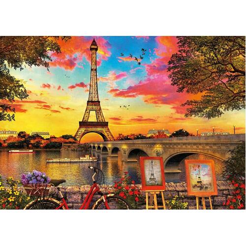 Educa - Sunset in Paris Puzzle 3000pc