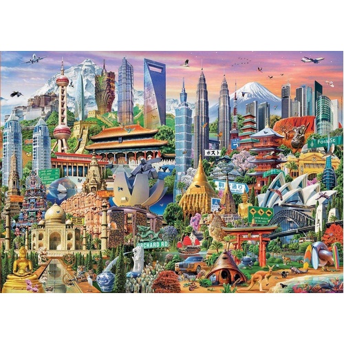 Educa - Asia Landmarks Puzzle 1500pc