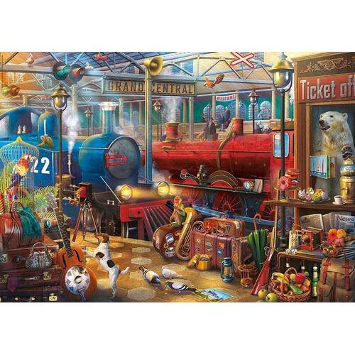 Educa - Mysterious Train Station Puzzle 500pc