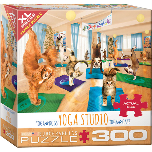 Eurographics - Yoga Studio Large Piece Puzzle 300pc