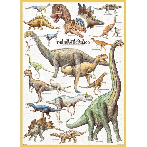 Eurographics - Dinosaurs Jurassic Period Puzzle 1000pc