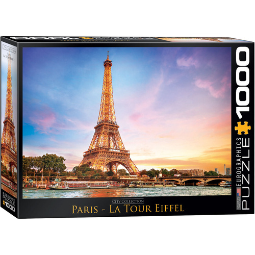 Eurographics - Paris - La Tour Eiffel Puzzle 1000pc