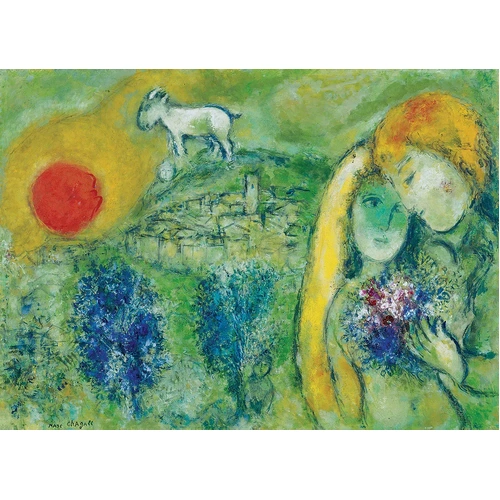 Eurographics - Chagall, The Lovers of Vence Puzzle 1000pc