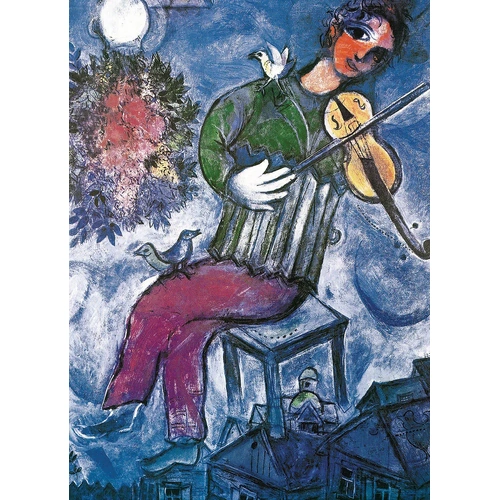 Eurographics - Chagall, The Blue Violinist Puzzle 1000pc