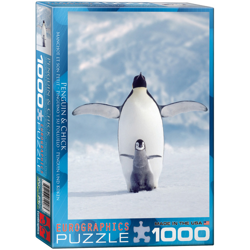Eurographics - Penguin & Chick Puzzle 1000pce