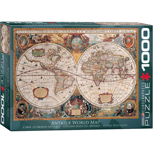 Eurographics - Orbis Geographica World Map Puzzle 1000pc