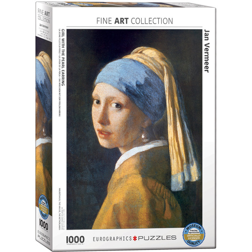 Eurographics - Girl with the Pearl Earring Puzzle 1000pc