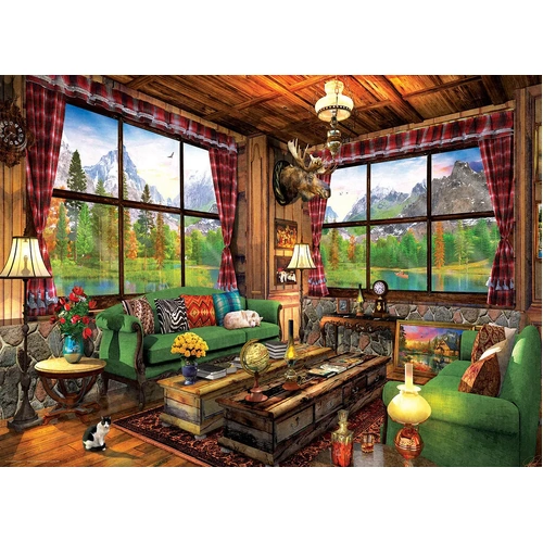 Eurographics -Cosy Cabin Puzzle 1000pc