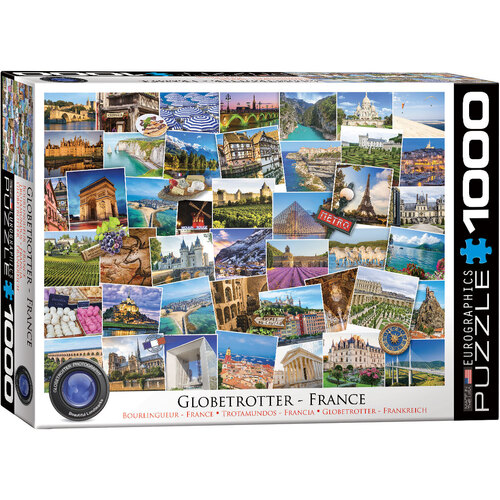 Eurographics - Globetrotter France Puzzle 1000pc