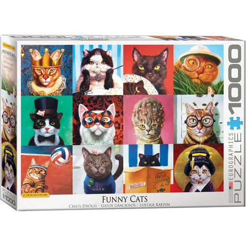 Eurographics - Funny Cats Puzzle 1000pc