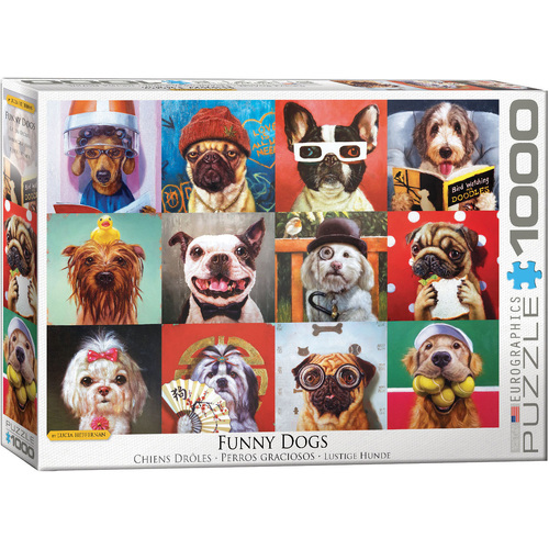 Eurographics - Funny Dogs Puzzle 1000pc