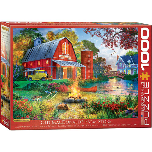 Eurographics - Campfire by the Barn Puzzle 1000pc
