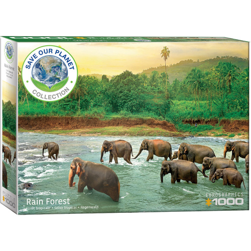 Eurographics - Rainforest Puzzle 1000pc