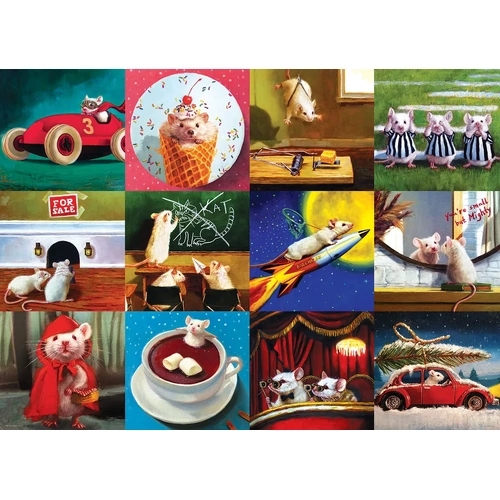 Eurographics - Funny Mice Puzzle 1000pc