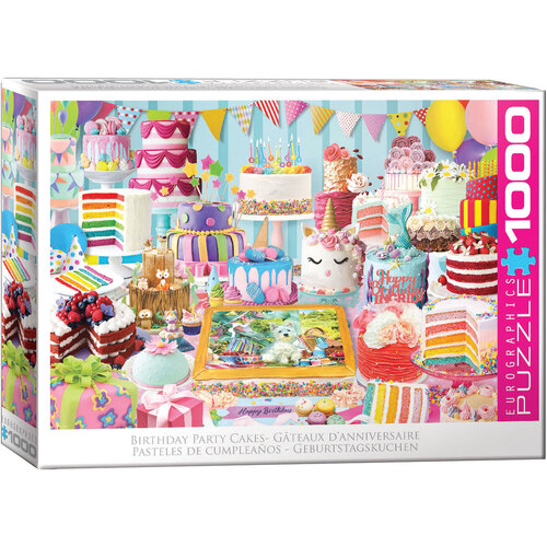Eurographics - Birthday Cake Party Puzzle 1000pc