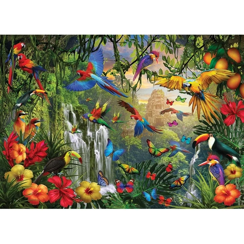 Eurographics - Tropical Bird Paradise Large Piece Puzzle 500pc