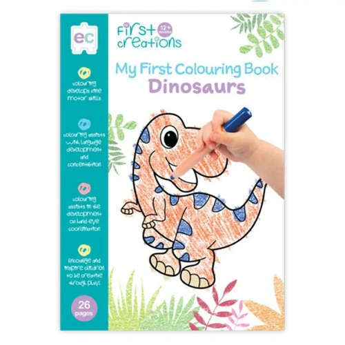 First Creations - Dinosaurs Colouring Book