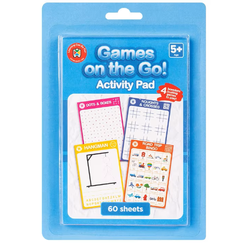 Learning Can Be Fun - Games on the Go Activity Pad