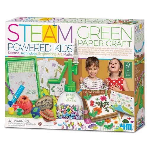 4M - STEAM Powered Kids - Green Paper Craft