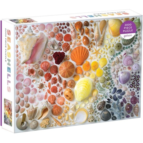 Galison - Rainbow Seashells Puzzle 2000pc
