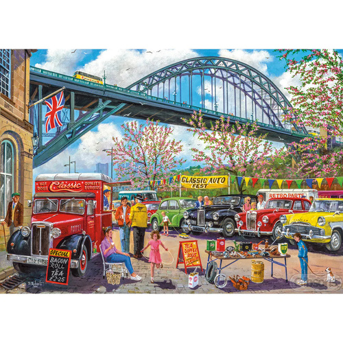 Gibsons - Newcastle Large Piece Puzzle 500pc