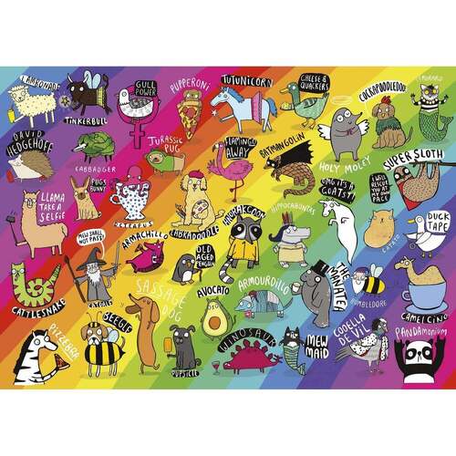 Gibsons - Punimals Puzzle 500pc