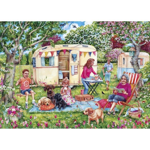 Gibsons - Caravan Escape Puzzle 1000pc