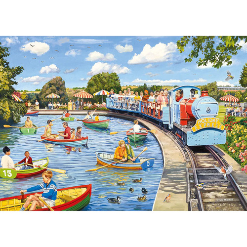 Gibsons - The Boating Lake Puzzle 1000pcs