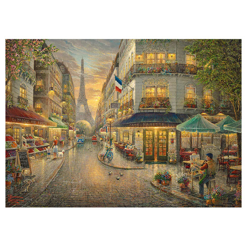 Gibsons - Kinkade: Paris Cafe Puzzle 1000pc