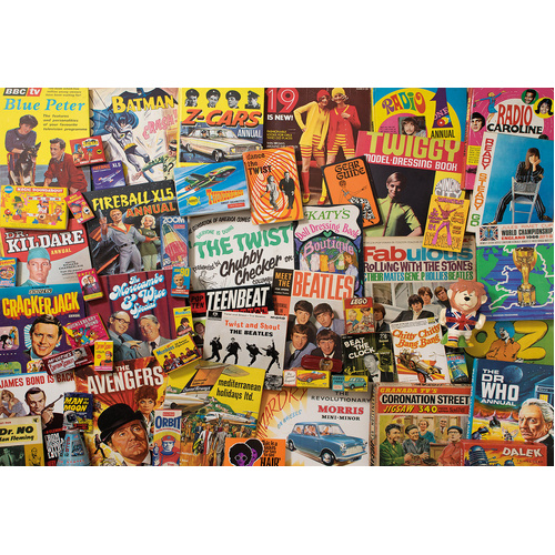 Gibsons - Spirit Of The 60's Puzzle 1000pc
