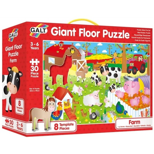 Galt - Farm Giant Floor Puzzle 30pcs