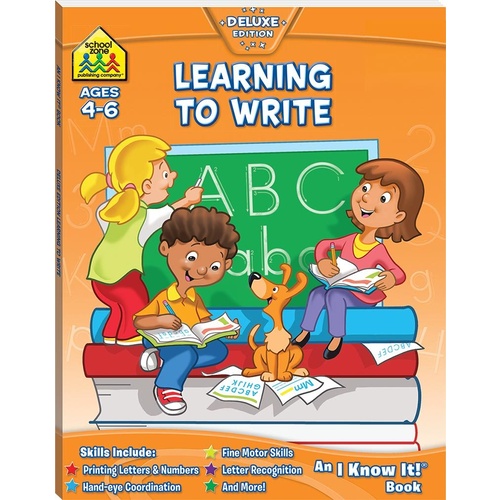 Hinkler - School Zone Learning to Write - I Know It Book