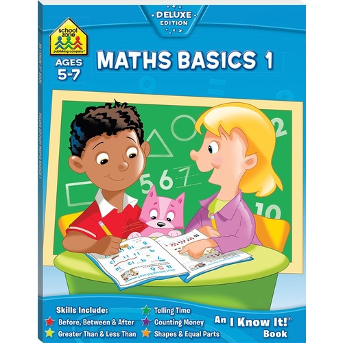 Hinkler - School Zone Maths Basics 1 - I Know It Book