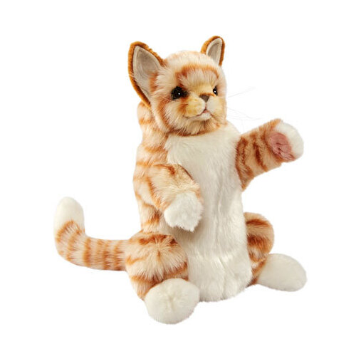 Hansa - Ginger Cat Puppet 30cm