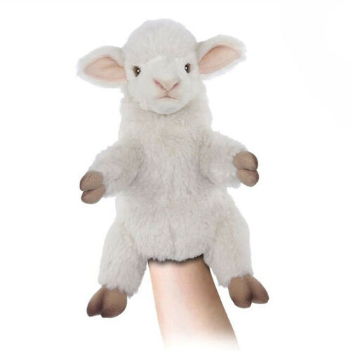 Hansa - Lamb Puppet 27cm